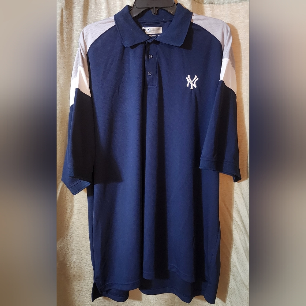 New York Yankees Navy & White Polo Shirt